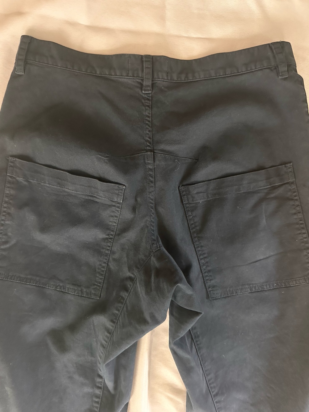 Nili Lotan Shon Cotton Pants, size 2 MIDNIGHT BLUE - Picture 11 of 12